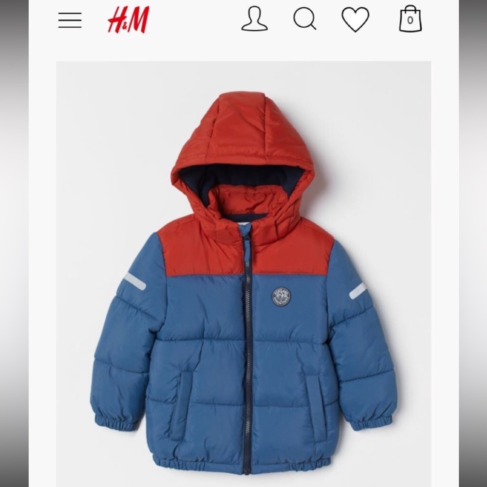 HM Boy Winter Puffer Jacket 4-5